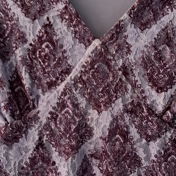 INC Petite Bohemian Lace Bell-Sleeve Women’s Top. - Picture 3 of 9